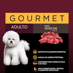 Ração Úmida Granplus Gourmet Sachê Para Cães Adultos Sabor Ovelha 100gr