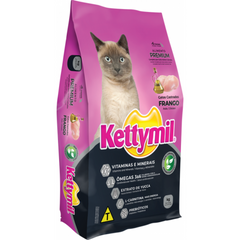 Ração Para Gatos Castrados Kettymil Sabor Frango 10kg