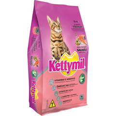 Ração Kettymil Para Gatos Castrados Sabor Salmão 10kg