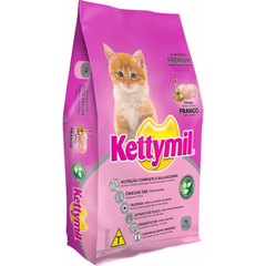 Ração Kettymil Frango Para Gatos Filhotes 10,1kg
