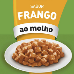 Ração Úmida Kitekat Sachê Sabor Frango Ao Molho Para Gatos Adultos 70gr