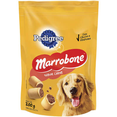 Biscoito Pedigree Marrobone Para Cães Adultos Sabor Carne 200gr