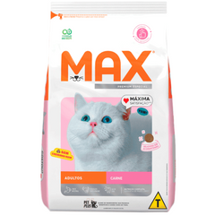 Ração Max Para Gatos Adultos Sabor Carne 10,1 Kg