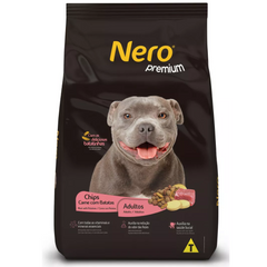 Ração Nero Chips Premium Sabor Carne Com Batata 20kg