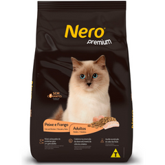 Ração Nero Cat Para Gatos Adultos Sabor Peixe E Frango 20kg