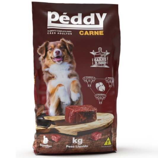 Ração Peddy Para Cães Adultos Sabor Carne 15kg