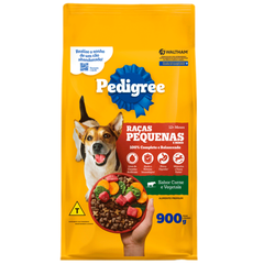 Ração Pedigree Para Cães Adultos Porte Pequeno Sabor Carne E Vegetais 900gr