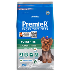 Ração Premier Raças Específicas Para Yorkshire Adulto Sabor Frango 1kg