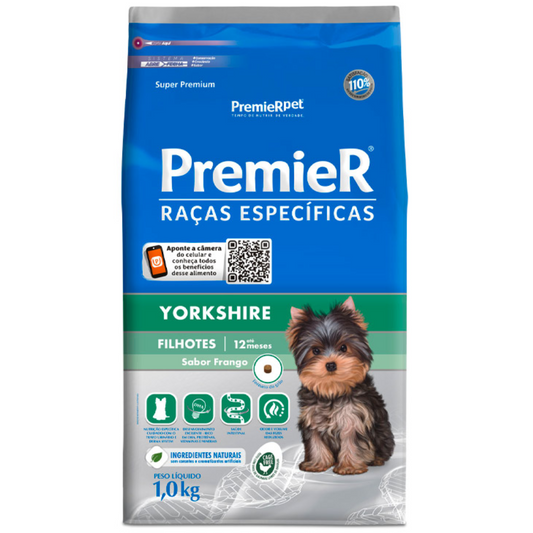 Ração Premier Raças Específicas Yorkshire Filhotes 1 Kg