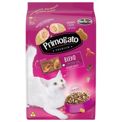 Ração Primogato Premium Bleend Para Gatos Adultos Sabor Carne, Frango E Peixe 20kg