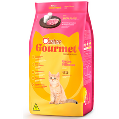 Ração Quatree Gourmet Para Gatos Filhotes Sabor Carne E Leite 10,1 Kg