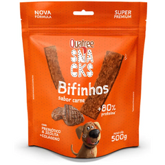 Petisco Quatree Snacks Para Cães Sabor Carne 500gr