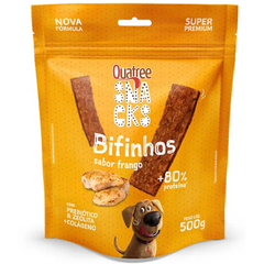 Petisco Quatree Snacks Para Cães Sabor Frango 500gr