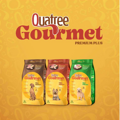 Ração Quatree Gourmet Sem Corantes Cães Adultos Raças Médias E Grandes 20kg