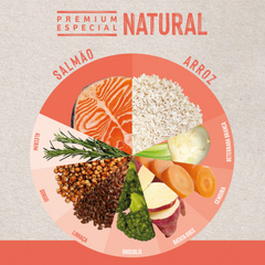 Ração Quatree Life Para Gatos Castrados Sabor Salmão E Arroz 10,1kg