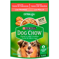 Raçao Úmida Sachê Cão Adulto Dog Chow Sabor Frango E Arroz 100gr