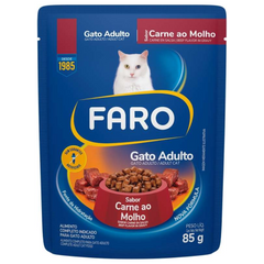 Sâche Faro Gatos Adulto Carne 85g