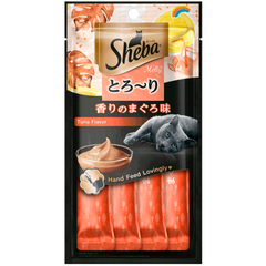 Petisco Cremoso Sheba Para Gatos Adultos Sabor Atum 48gr