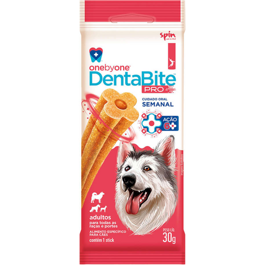 Stick Dentabite Pro Para Cães Adultos Spin Pet 30g