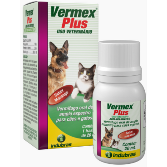 Vermífugo Vermex Plus 20ml