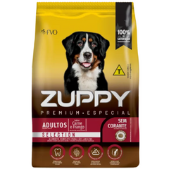 Ração Zuppy Selection Para Cães Adultos Sabor Carne E Frango 15kg